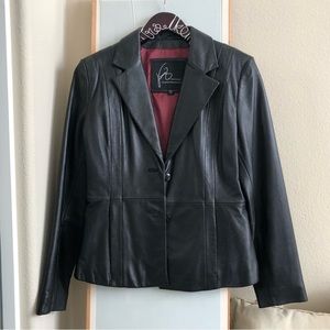 Venus Williams Wilsons Leather Jacket, SMALL